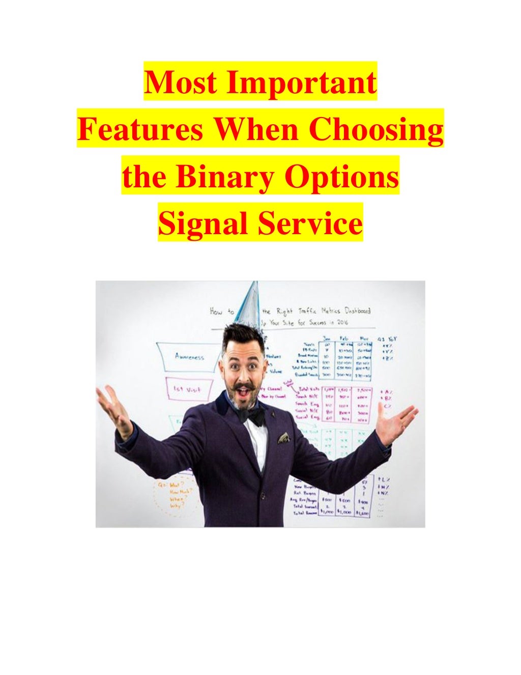 Best binary options signals providers
