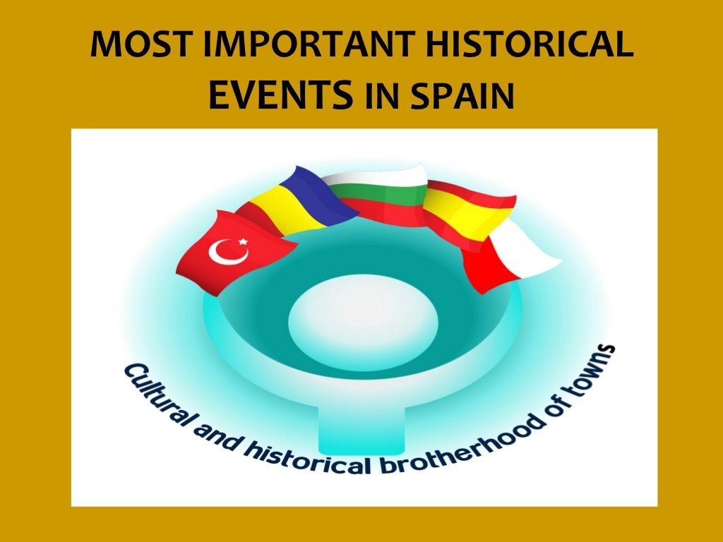 Most important historical events in Spain