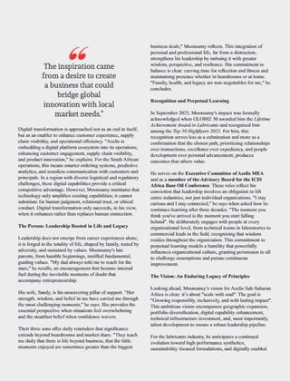 Most Influential Leader in African Business Excellence 2026 | PDF