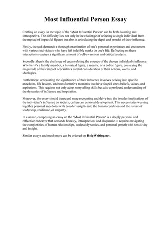 Most Influential Person Essay.pdf