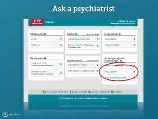 @axbom
Ask a psychiatriﬆ
 