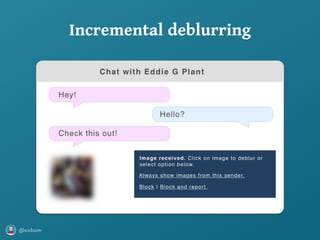 @axbom
Incremental deblurring
 