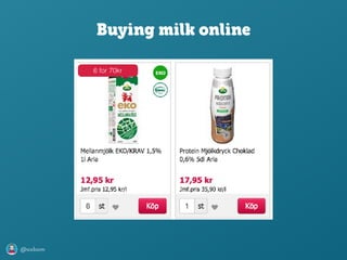 @axbom
Buying milk online
6 for 70kr
 