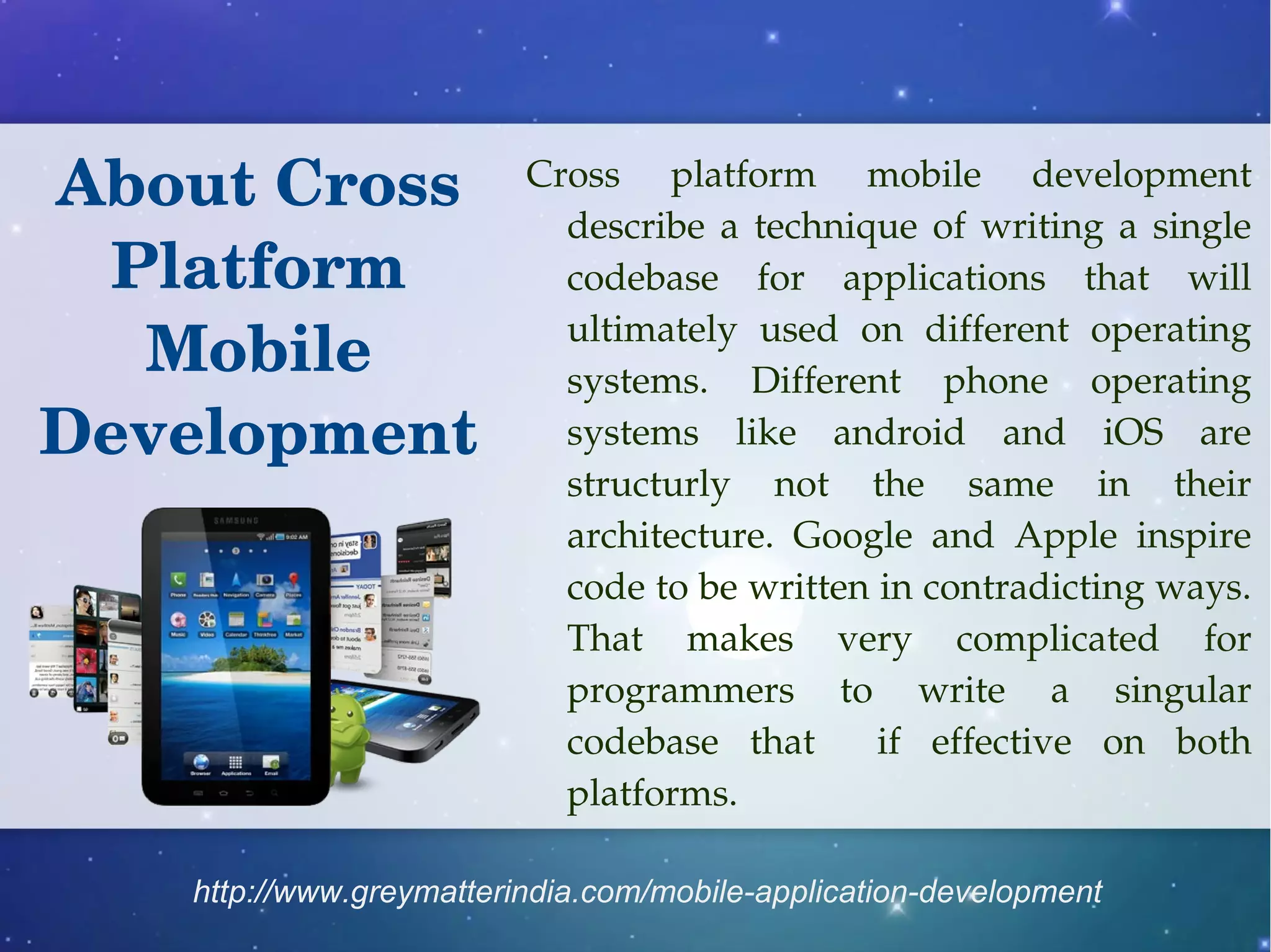 Most Popular Cross Platform Mobile Development Tools | PPT