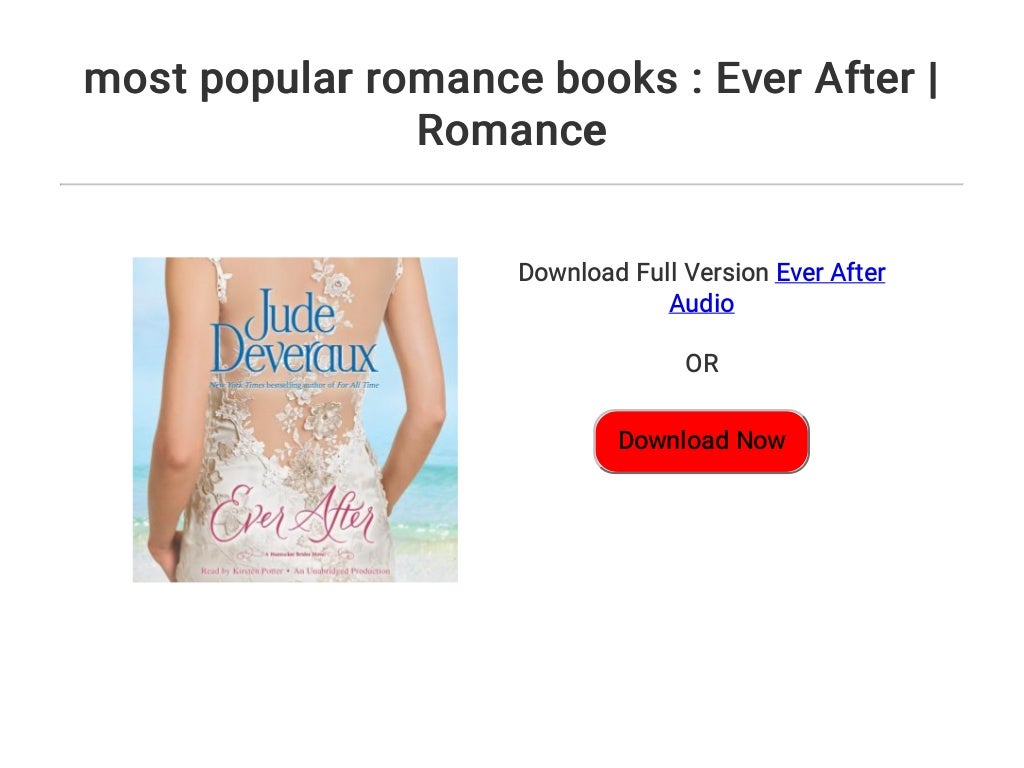 most popular romance books Ever After Romance