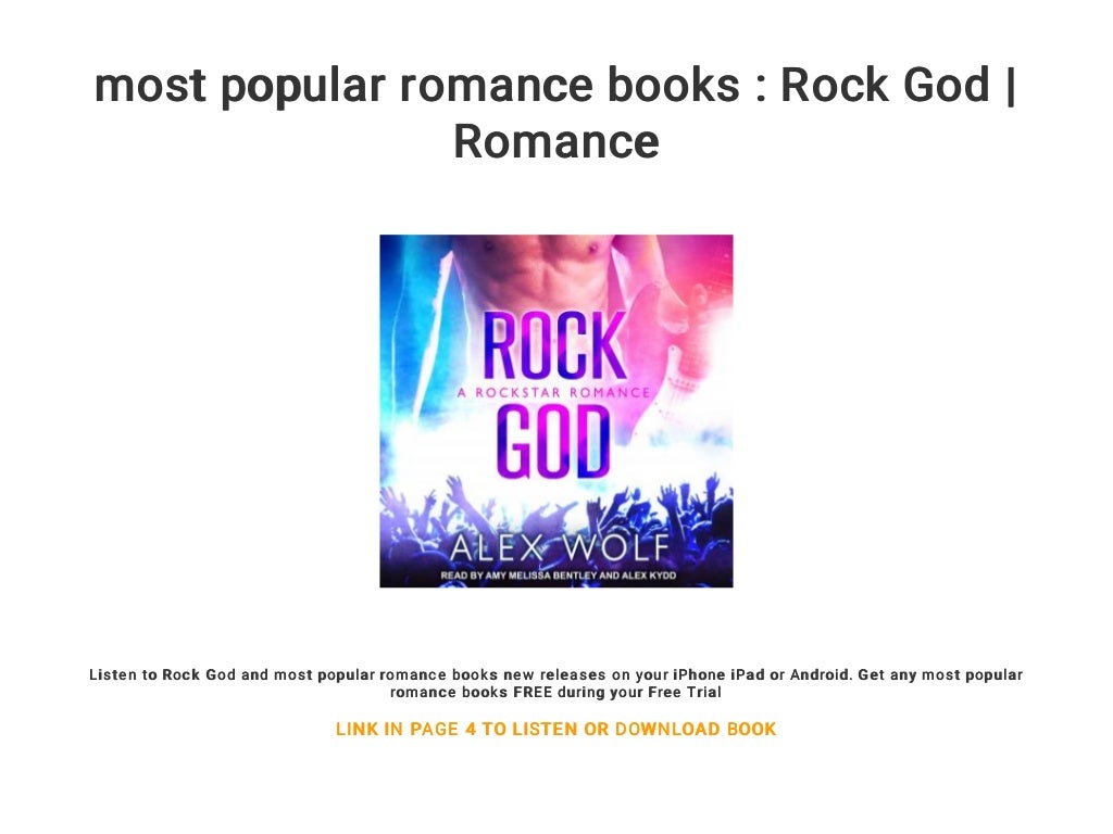 Most Popular Romance Books Rock God Romance