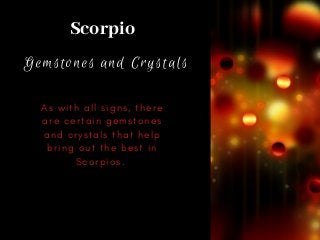 Most Powerful Gemstones and Crystals for Scorpios - Psychic Readings by Ronn