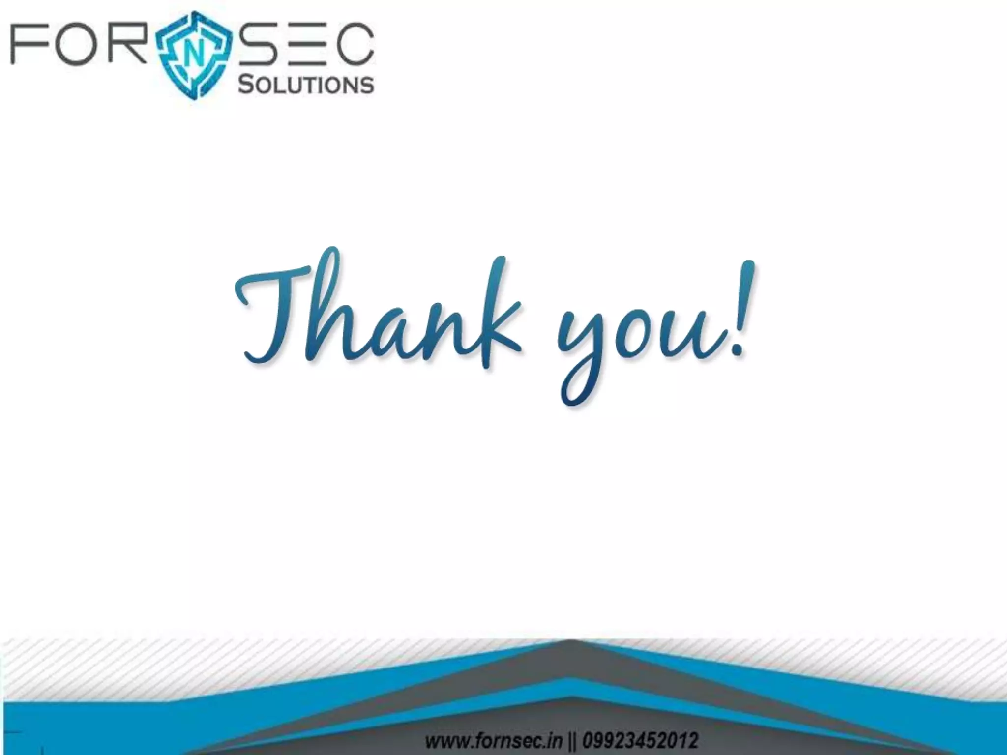 Most promising cyber forensic solution providers  from india   forn sec solutions