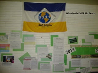 Décadas da EMEF São Bento 
 