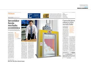 6ª Mostra Nacional
de Infografia | 2012
JORNAIS
BRASIL ECONÔMICO
19.ago.2011
Beto Vaz, Alex Silva e Renato Gaspar
 