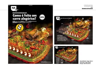 Texto/Edição: Tiago Jokura
Ilustração: Ligia Duque
Design: Babi Brasileiro
6ª Mostra Nacional
de Infografia | 2012
iPad
Mundo Estranho
 