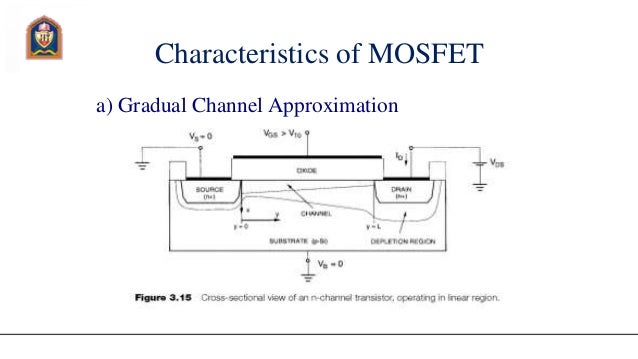 characteristics of mosfet a gradual channel approximation