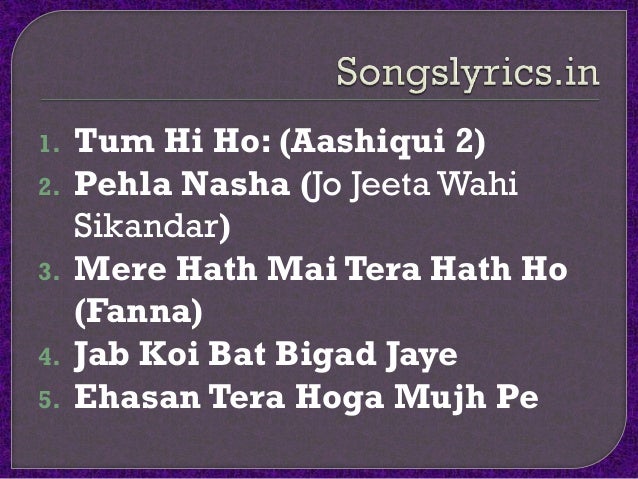 Most Romantic Bollywood Hindi Movies Songs