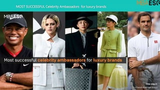 MOST SUCCESSFUL Celebrity Ambassadors for luxury brands.pptx