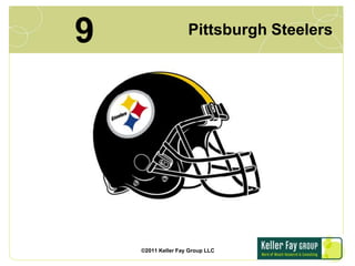 9<br />Pittsburgh Steelers<br />