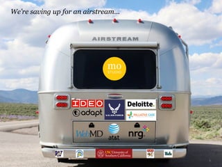 MO Studio | Design Thinking in the Real Worldmo 4
moSTUDIO
We’re saving up for an airstream…
 
