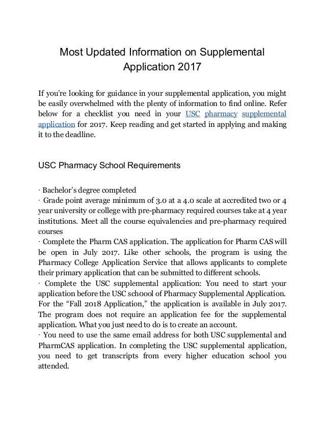 usc transfer application essay