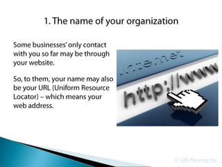 © GIS Planning Inc.
 