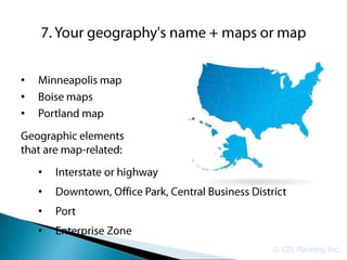 •
•
•




    •
    •
    •
    •
        © GIS Planning Inc.
 