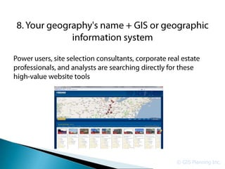 © GIS Planning Inc.
 