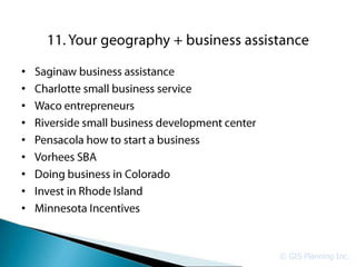 •
•
•
•
•
•
•
•
•


    © GIS Planning Inc.
 