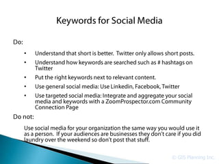 •
•

•
•
•




    © GIS Planning Inc.
 