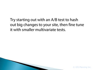 © GIS Planning Inc.
 