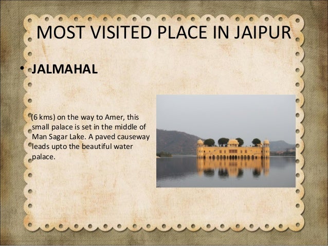 Most visited places in jaipur
