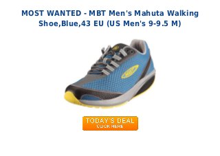 MOST WANTED - MBT Men's Mahuta Walking
Shoe,Blue,43 EU (US Men's 9-9.5 M)
 