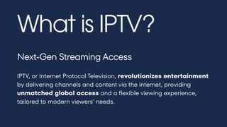 Most Watched IPTV Channels 2025 | The Future of Global Entertainment | PDF