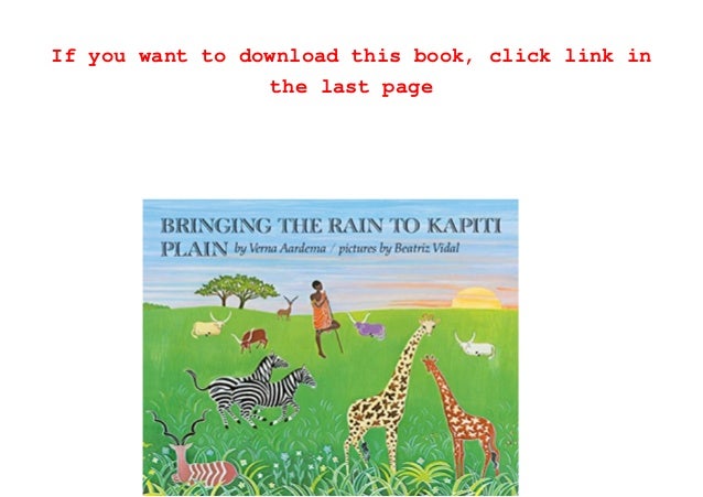 Most Wished Bringing The Rain To Kapiti Plain Picture Puffin B