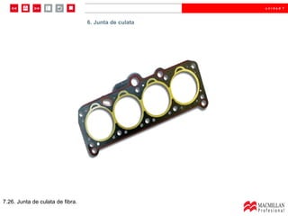 6.  Junta de culata  7.26. Junta de culata de fibra. 6. Junta de culata 