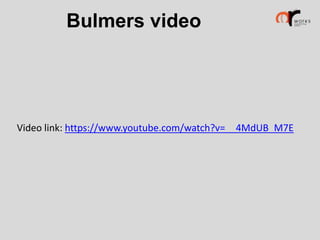 Bulmers video

Video link: https://www.youtube.com/watch?v=__4MdUB_M7E

 