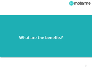 ThWe PThraohbtel eD mporeosb Mlemarketing Automation Do? 
AAuuttoommaattee eeaacchh sstteepp ffrroomm iinniittiiaall ccaappttuurree tthhrroouugghh ttoo hhaannddoovveerr ttoo ssaalleess 
Awareness 100% 
Lead 35% 
Capture 
Lead 32% 
Nurturing 
26% 
Handoff to 
Sales 
Revenue 22% € $ £ 
Source: Forrester Research “The State of Lead to Revenue Management” July 2012 
 
