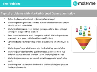 EEmmaaiill MMaarrkkeettiinngg 
8 
Digital Marketing Is Too Complex 
•Specialist skills required 
•Multiple tools for SEO, ads, social ... 
 