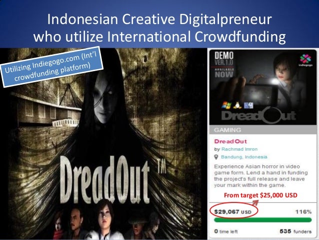 Crowdfunding in Indonesia Ministry of Tourism and Creative Economy Crowdfunding in Indonesia Ministry of Tourism and Creative Economy