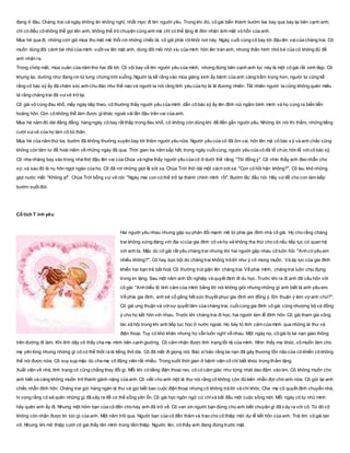 đang ở đâu. Chàng trai cả ngày không ăn không nghỉ, nhất mực đi tìm người yêu. Trong khi đó, cô gái biến thành bướm kia bay qua bay lại bên cạnh anh;
chỉ có điều cô không thể gọi tên anh, không thể trò chuyện cùng anh mà chỉ có thể lặng lẽ đón nhận ánh mắt vô hồn của anh.
Mùa hè qua đi, những cơn gió mùa thu mát mẻ thổi rơi những chiếc lá, cô gái phải rờikhỏi nơi này. Ngày cuối cùng cô bay tới đậu lên vaicủa chàng trai. Cô
muốn dùng đôi cánh bé nhỏ của mình vuốt ve lên mặt anh, dùng đôi môi nhỏ xíu của mình hôn lên trán anh, nhưng thân hình nhỏ bé của cô không đủ để
anh nhận ra.
Trong chớp mắt, mùa xuân của năm thứ hai đã tới. Cô vội bay về tìm người yêu của mình, nhưng đứng bên cạnh anh lúc này là một cô gái rất xinh đẹp. Cô
khựng lại, dường như đang rơi từ lưng chừng trời xuống. Người ta kể rằng vào mùa giáng sinh ấy bệnh của anh càng trầm trọng hơn, người ta cũng kể
rằng cô bác sỹ ấy đã chăm sóc anh chu đáo như thế nào và người ta nói rằng tình yêu của họ là lẽ đương nhiên. Tất nhiên người ta cũng không quên miêu
tả rằng chàng trai đã vuivẻ trở lại.
Cô gái vô cùng đau khổ, mấy ngày tiếp theo, cô thường thấy người yêu của mình dẫn cô bác sỹ ấy lên đỉnh núi ngắm bình minh và họ cùng ra biển tiễn
hoàng hôn. Còn cô không thể làm được gì khác ngoài vài lần đậu trên vai của anh.
Mùa hè năm đó dài đằng đẵng, hàng ngày cô bay rất thấp trong đau khổ, cô không còn dũng khí để đến gần người yêu. Những lời nói thì thầm, những tiếng
cười vuivẻ của họ làm cô tủi thân.
Mùa hè của năm thứ ba, bướm đã không thường xuyên bay tới thăm người yêu nữa. Người yêu của cô đã ôm vai, hôn lên má cô bác s ỹ và anh chắc cũng
không còn tâm tư để hoài niệm về những ngày đã qua. Thời gian ba năm sắp hết, trong ngày cuốicùng, người yêu của cô đã tổ chức hôn lễ vớicô bác sỹ.
Cô nhẹ nhàng bay vào trong nhà thờ đậu lên vai của Chúa và nghe thấy người yêu của cô ở dưới thề rằng: "Tôi đồng ý". Cô nhìn thấy anh đeo nhẫn cho
vợ, và sau đó là nụ hôn ngọt ngào của họ. Cô đã rơi những giọt lệ xót xa. Chúa Trời thở dài một cách xót xa: "Con có hối hận không?". Cô lau khô những
giọt nước mắt: "Không ạ!". Chúa Trời bỗng vui vẻ nói: "Ngày mai con có thể trở lại thành chính mình rồi". Bướm lắc đầu nói: Hãy cứđể cho con làm kiếp
bướm suốt đời.
Cổ tích T ình yêu
Hai người yêu nhau nhưng gặp sựphản đối mạnh mẽ từ phía gia đình nhà cô gái. Họ cho rằng chàng
trai không xứng đáng với địa vịcủa gia đình cô và họ sẽ không tha thứ cho cô nếu tiếp tục có quan hệ
với anh ta. Mặc dù cô gái rất yêu chàng trai nhưng khi hai người gặp nhau cô luôn hỏi: "Anh có yêu em
nhiều không?". Cô hay bực bội do chàng trai không trả lời như ý cô mong muốn. Và áp lực của gia đình
khiến hai bạn trẻ bất hoà. Cô thường trút giận lên chàng trai. Về phía mình, chàng trai luôn chịu đựng
trong im lặng. Sau một năm anh tốt nghiệp và quyết định đi du học. Trước khi ra đi anh đã cầu hôn với
cô gái: "Anh biểu lộ tình cảm của mình bằng lời nói không giỏi nhưng những gì anh biết là anh yêu em.
Về phía gia đình, anh sẽ cố gắng hết sức thuyết phục gia đình em đồng ý. Em thuận ý làm vợ anh chứ?".
Cô gái ưng thuận và vớisự quyết tâm của chàng trai, cuốicùng gia đình cô gái cũng nhượng bộ và đồng
ý cho họ kết hôn với nhau. Trước khi chàng trai đi học, hai người làm lễ đính hôn. Cô gái tham gia công
tác xã hội trong khi anh tiếp tục học ở nước ngoài. Họ bày tỏ tình cảm của mình qua những lá thư và
điện thoại. Tuy có khó khăn nhưng họ vẫn luôn nghĩ về nhau. Một ngày nọ, cô gái bị tai nạn giao thông
trên đường đi làm. Khi tỉnh dậy cô thấy cha mẹ mình bên cạnh giường. Cô cảm nhận được tình trạng tồi tệ của mình. Nhìn thấy mẹ khóc, cô muốn làm cho
mẹ yên lòng nhưng những gì cô có thể thốt ra là tiếng thở dài. Cô đã mất đi giọng nói. Bác sĩ bảo rằng tai nạn đã gây thương tổn não của cô khiến cô không
thể nói được nữa. Cô suy sụp mặc dù cha mẹ cô động viên rất nhiều. Trong suốt thời gian ở bệnh viện cô chỉ biết khóc trong thầm lặng.
Xuất viện về nhà, tình trạng cô cũng chẳng thay đổi gì. Mỗi khi có tiếng điện thoại reo, cô có cảm giác như từng nhát dao đâm vào tim. Cô không muốn cho
anh biết và càng không muốn trở thành gánh nặng của anh. Cô viết cho anh một lá thư nói rằng cô không còn đủ kiên nhẫn đợi chờ anh nữa. Cô gửi lại anh
chiếc nhẫn đính hôn. Chàng trai gửi hàng ngàn lá thư và gọi biết bao cuộc điện thoại nhưng cô không trả lời và chỉ khóc. Cha mẹ cô quyết định chuyển nhà,
hi vọng rằng cô sẽ quên những gì đã xảy ra để có thể sống yên ổn. Cô gái học ngôn ngữ cử chỉvà bắt đầu một cuộc sống mới. Mỗi ngày cô tự nhủ mình
hãy quên anh ấy đi. Nhưng một hôm bạn của cô đến cho hay anh đã trở về. Cô van xin người bạn đừng cho anh biết chuyện gì đã x ảy ra với cô. Từ đó cô
không còn nhận được tin tức gì của anh. Một năm trôi qua. Người bạn của cô đến thăm và trao cho cô thiệp mời dự lễ kết hôn của anh. Trái tim cô gái tan
vỡ. Nhưng khi mở thiệp cưới cô gái thấy tên mình trong tấm thiệp. Ngước lên, cô thấy anh đang đứng trước mặt.
 