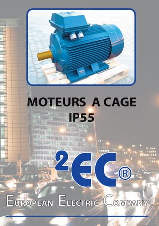 MOTEURS A CAGE
        IP55


        2
           EC®
EUROPEAN ELECTRIC COMPANY
 