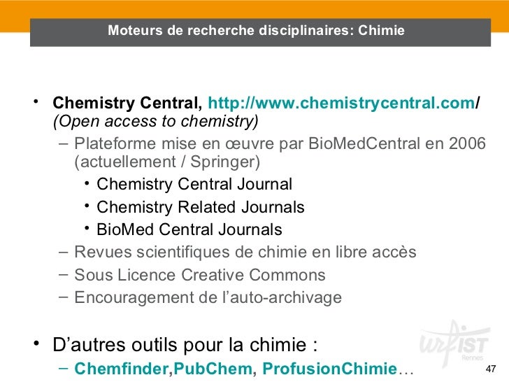 Les moteurs de recherche scientifique