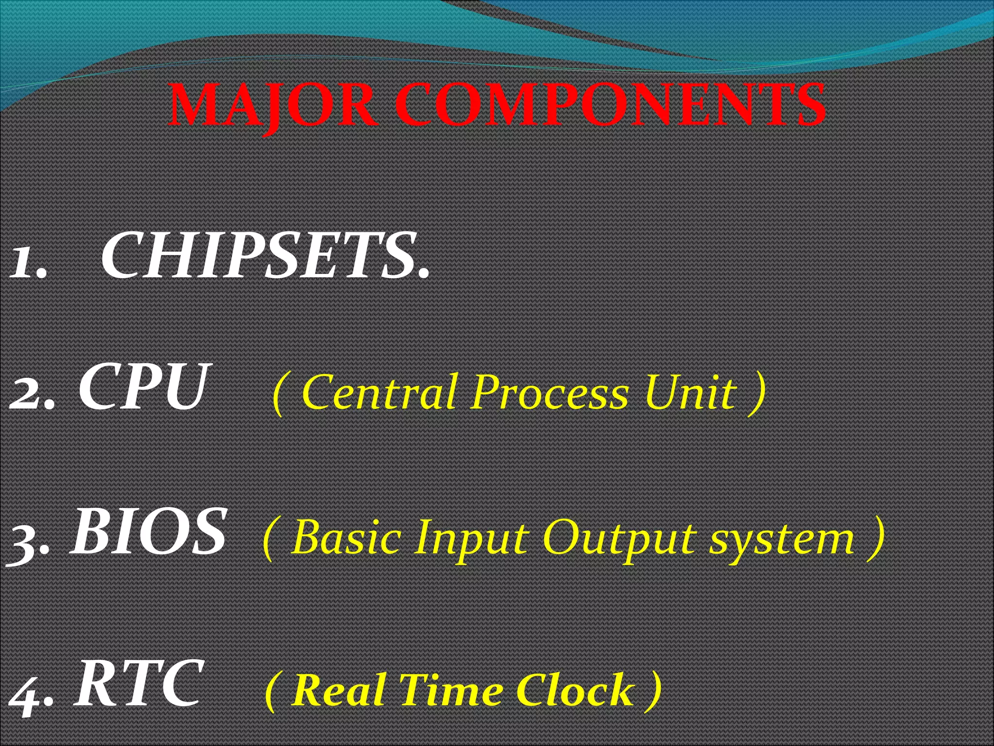 What is Motherboard? | PPT