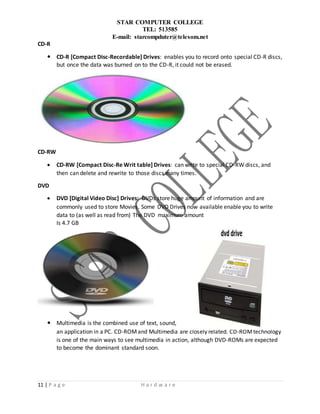 motherboard and storage devices | DOCX