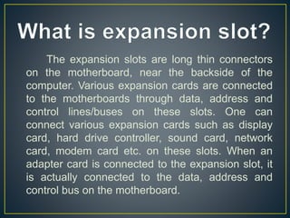 Expansion Slot Example On Router motherboard.pptx