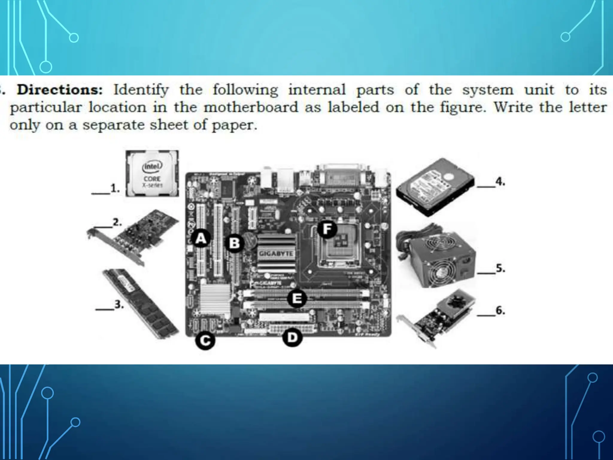 The Motherboard Parts and their Function | PPT