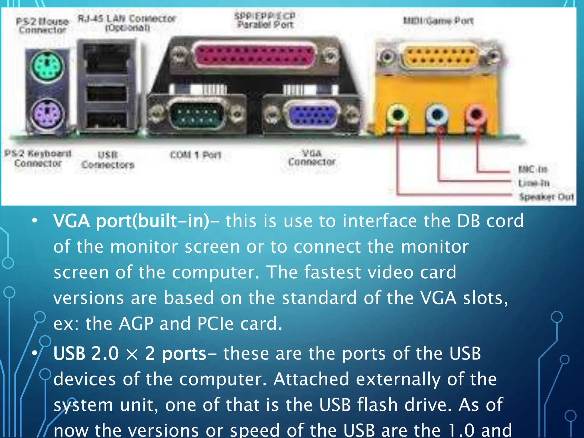 The Motherboard Parts and their Function | PPTX