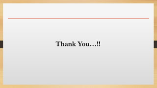 Click to edit Master text styles
Thank You…!!
 