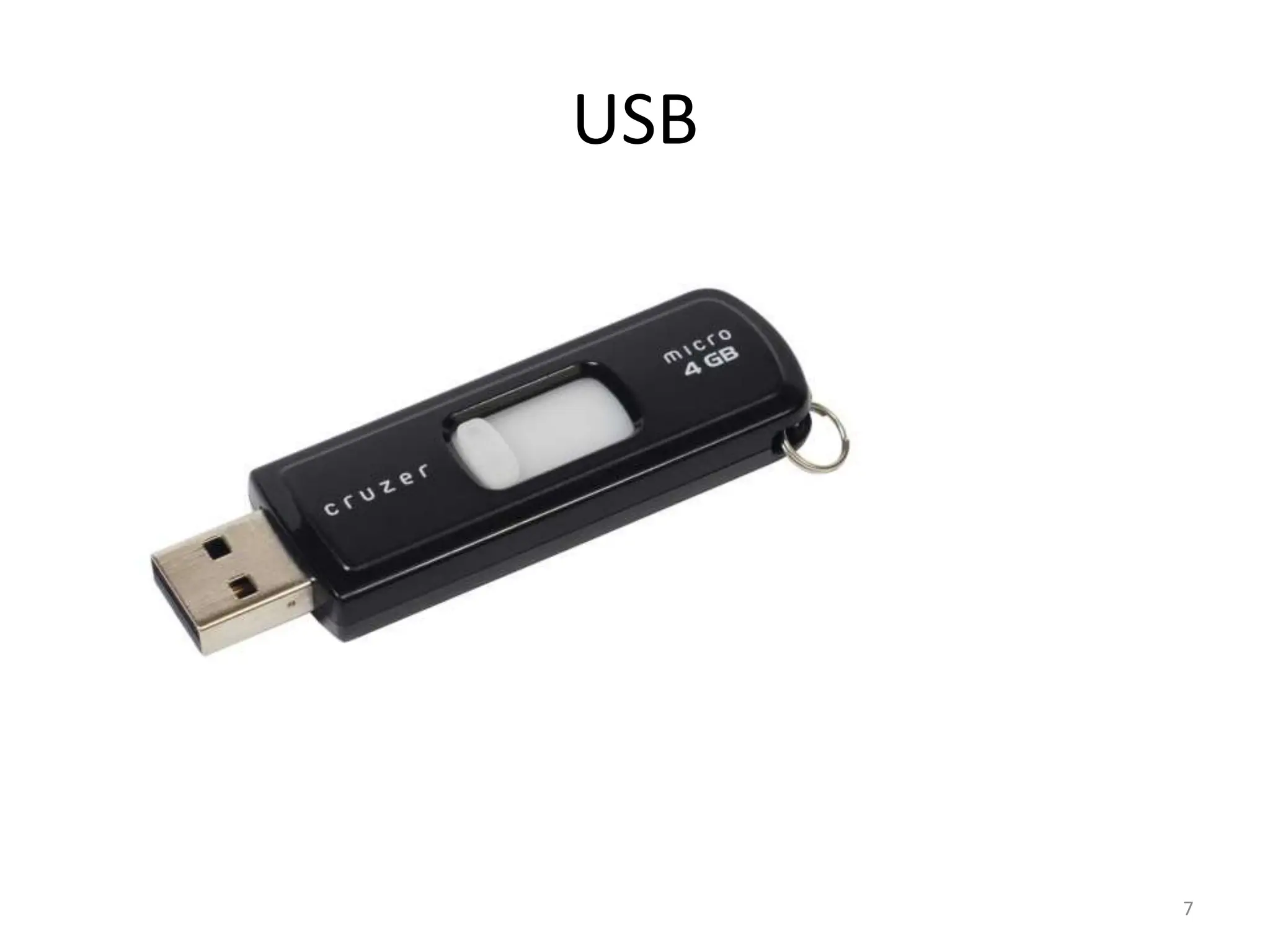 USB
7
 