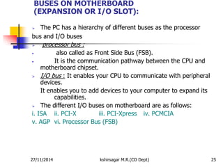 Intel Fsb Motherboard and its components | PPSX
