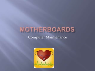 Computer Maintenance
 