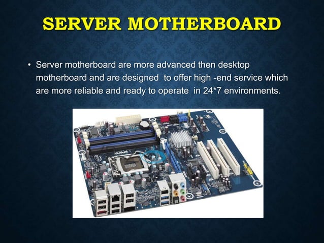 Motherboard ppt | PPTX