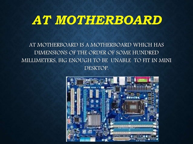 Motherboard ppt | PPTX